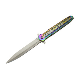 Dagger Style Folding Knife